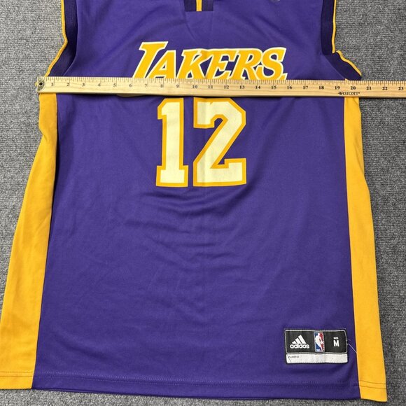 Vintage adidas Los Angeles Lakers 12 Dwight Howard Jersey - Picture 6 of 7